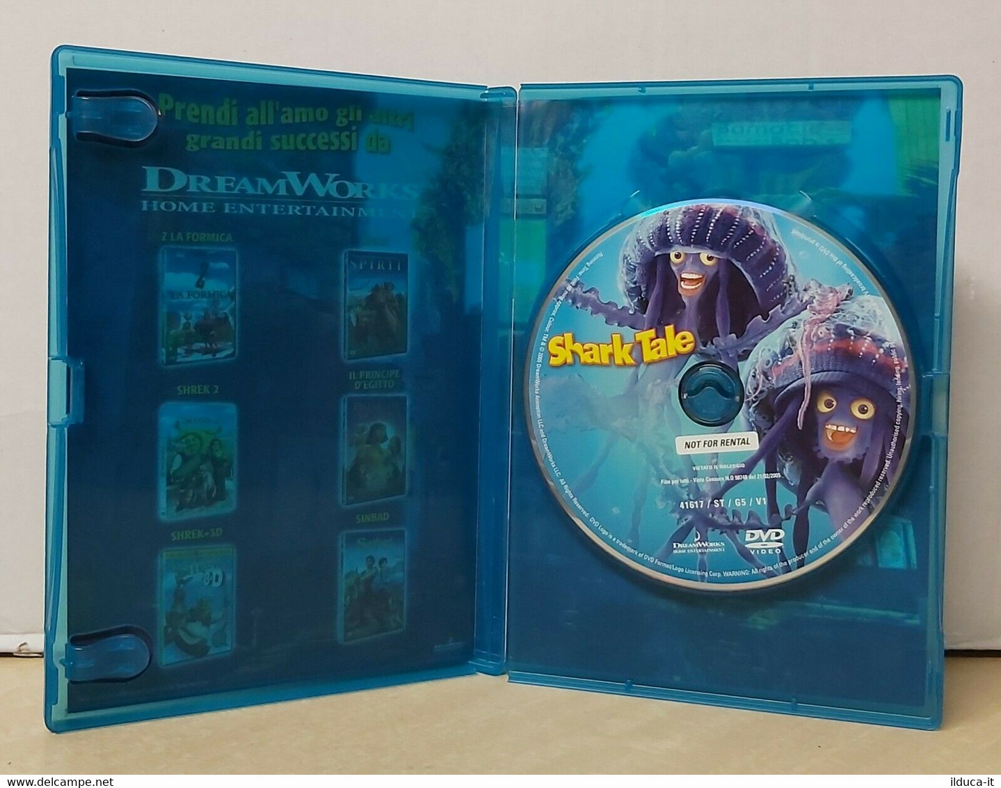00186 DVD - SHARK TALE - DreamWorks Animation 2004 - Animation