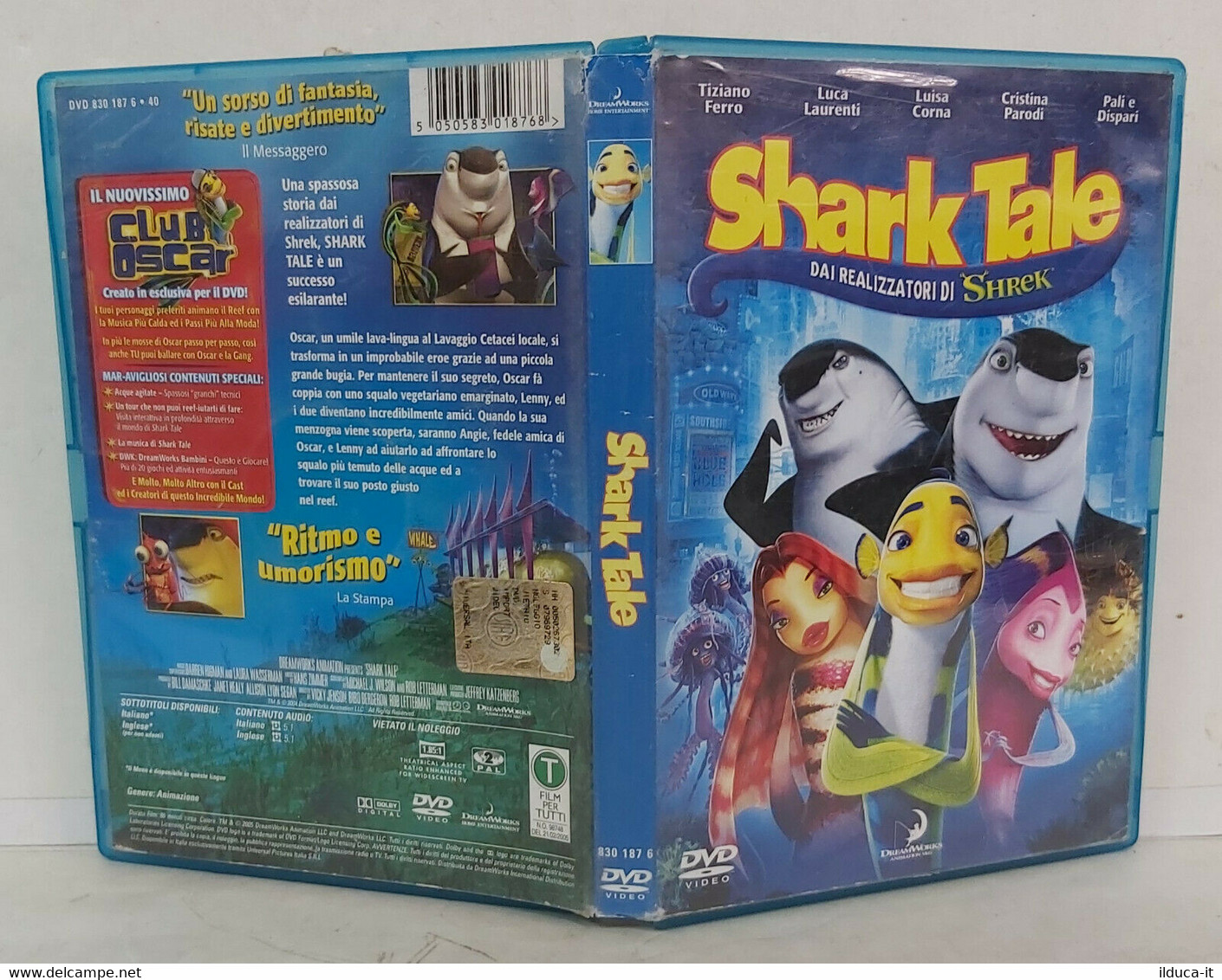 00340 DVD - Shark Tale - DreamWorks - Cartoons