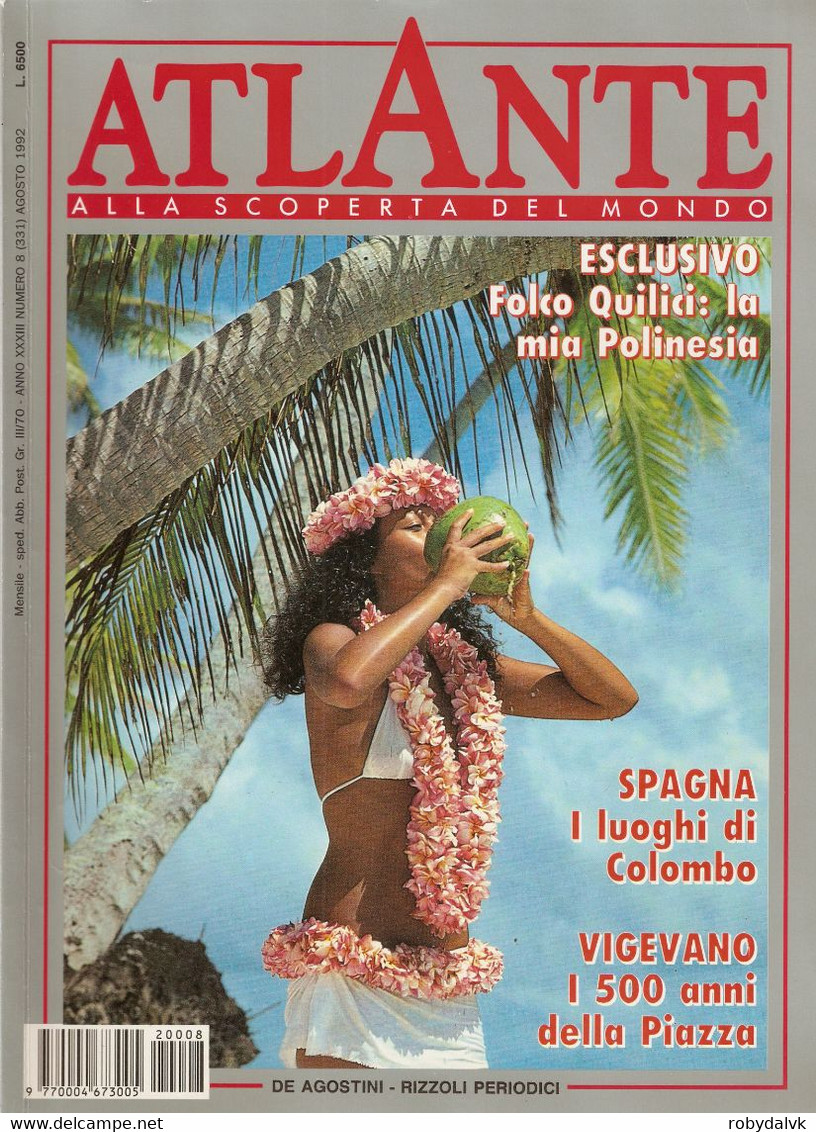 ATLANTE - Miniraccolta 24 Numeri Anni 1991/1993 - Tourismus, Reisen