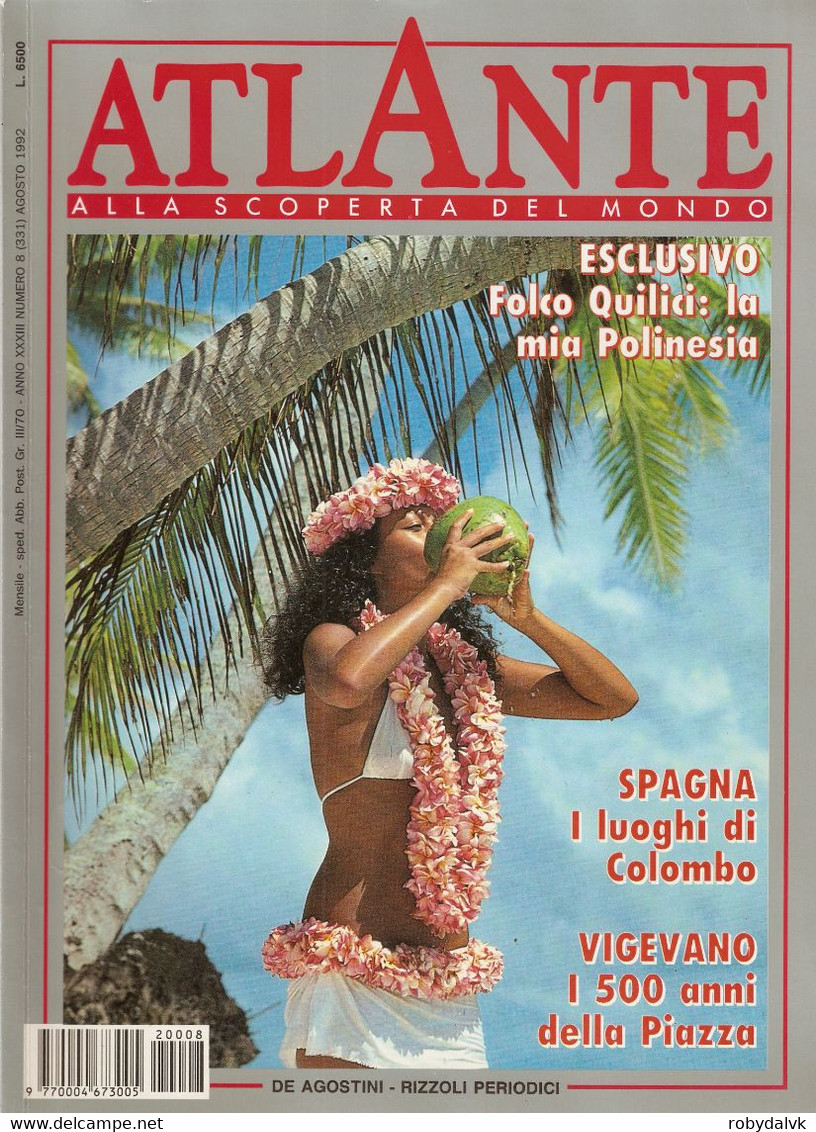 ATLANTE - Miniraccolta 24 Numeri Anni 1991/1993 - Turismo, Viaggi