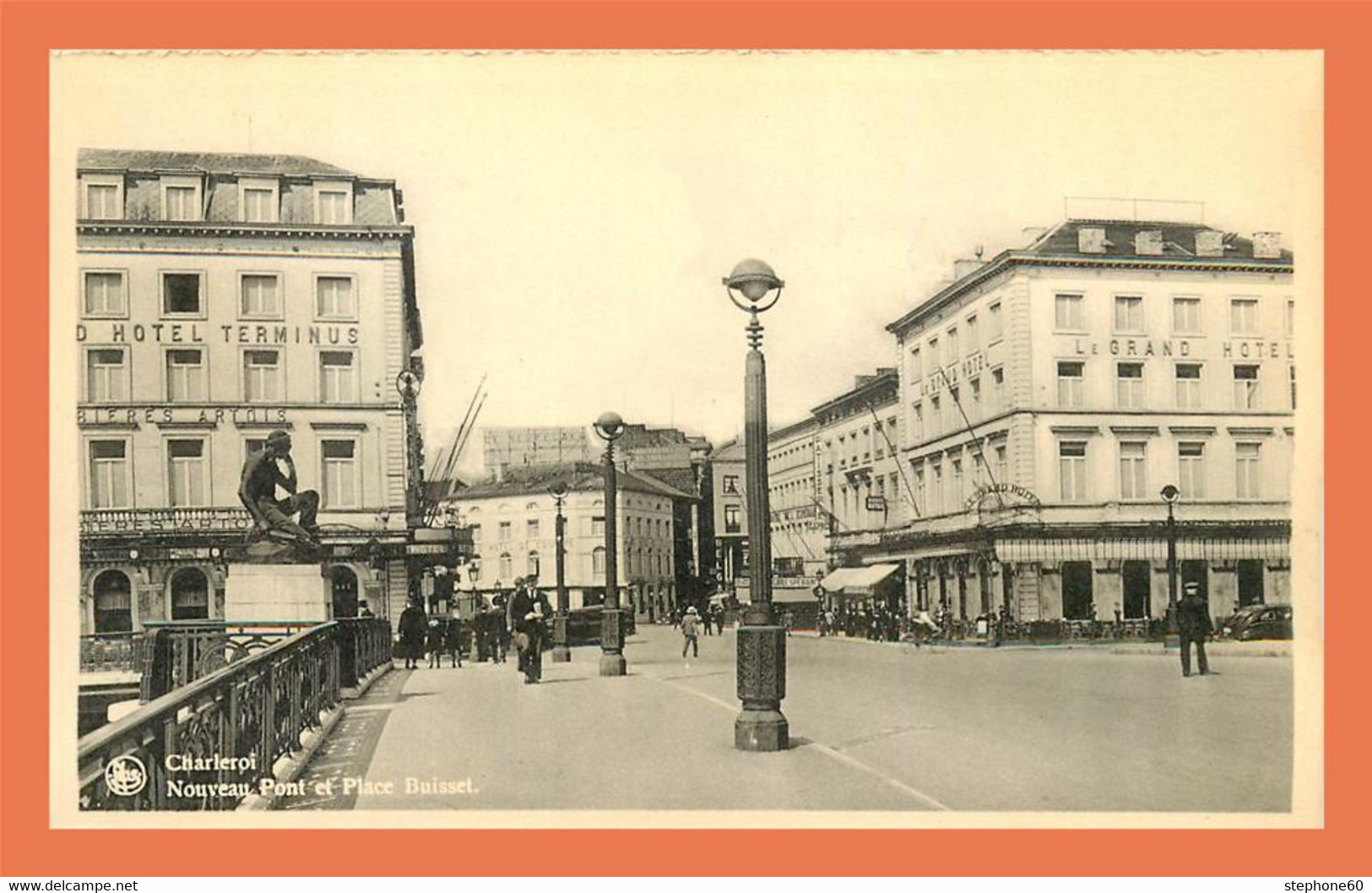 A718 / 273 CHARLEROI Nouveau Pont Et Place Buisset - Charleroi