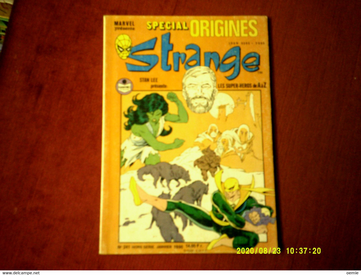 STRANGE     SPECIAL ORIGINES  N° 241  JANVIER 1990 - Strange