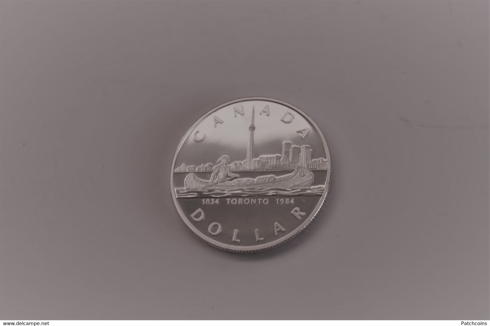 1 Dollar - Elizabeth II Toronto 1984, Silver - Canada