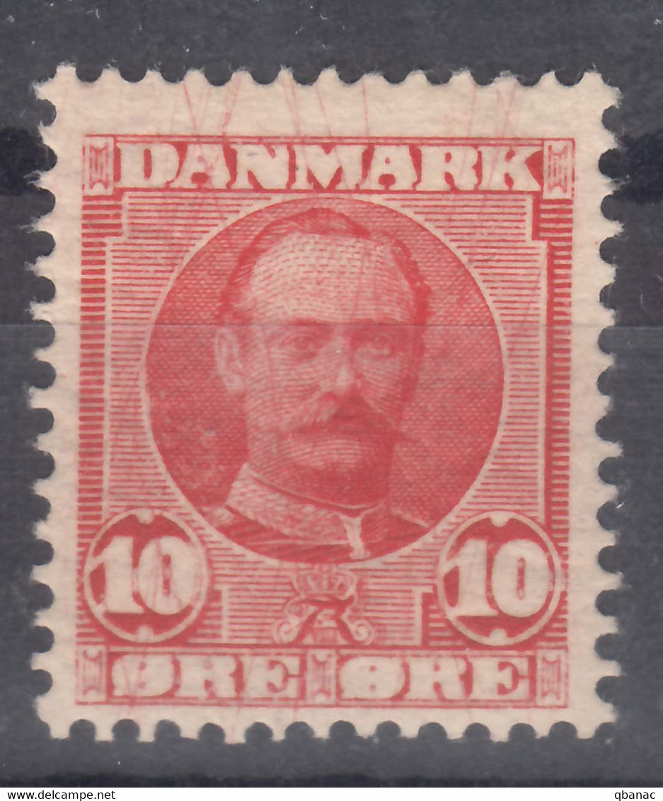 Denmark 1907 Mi#54 Mint Hinged - Unused Stamps