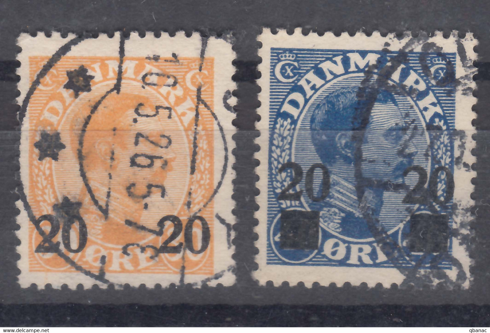 Denmark 1926 Mi#151-152 Used - Gebraucht