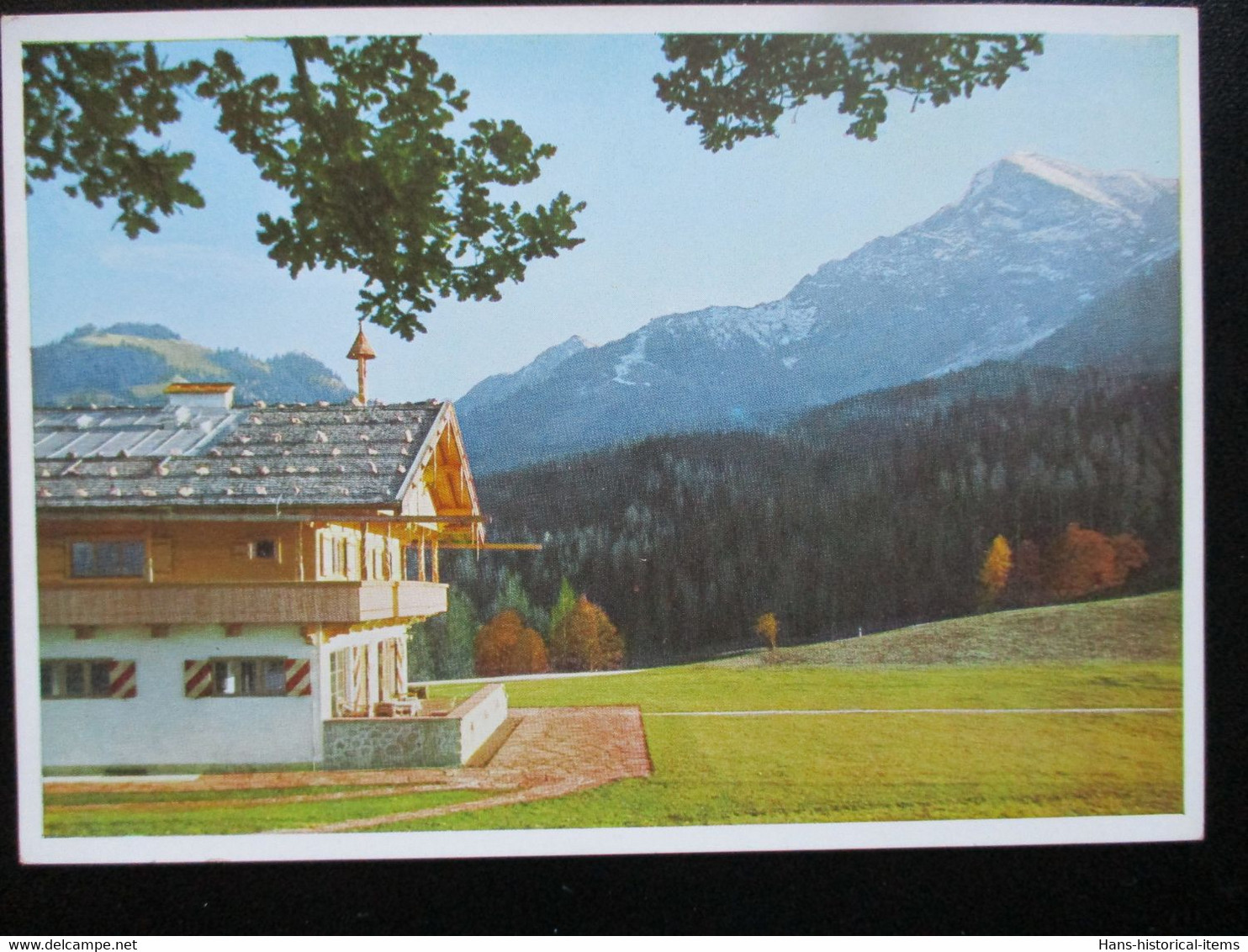 Postkarte Propaganda Landhaus Goering Obersalzberg - Brieven En Documenten