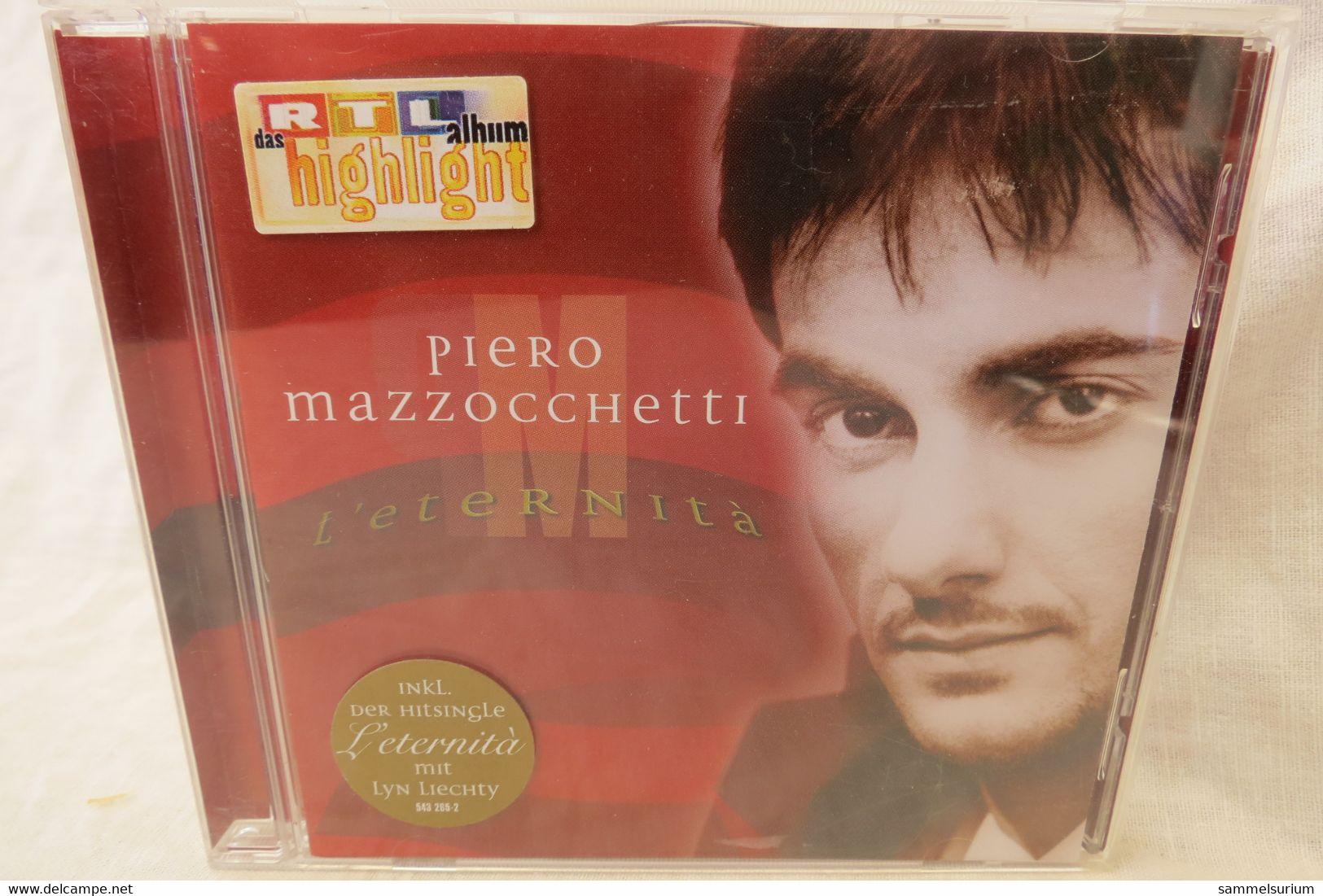 CD Piero Mazzocchetti "L'eternità" - Otros - Canción Italiana