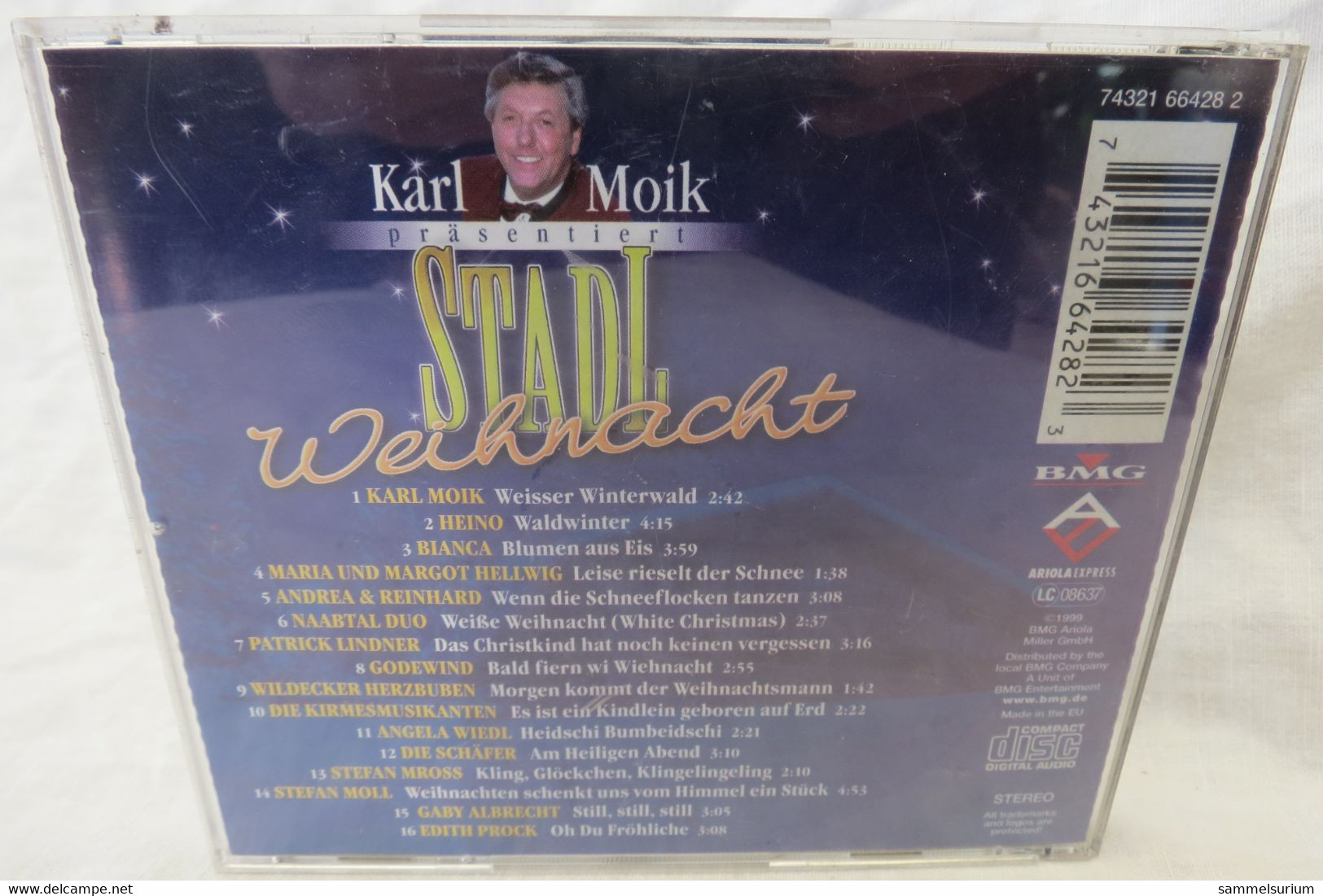 CD "Stadl Weihnacht" Präsentiert Von Karl Moik - Weihnachtslieder