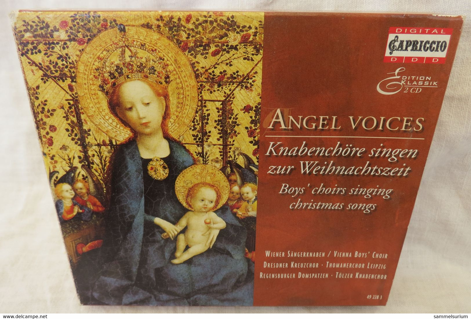 2 CDs "Angel Voices" Knabenchöre Singen Zur Weihnachtszeit - Weihnachtslieder