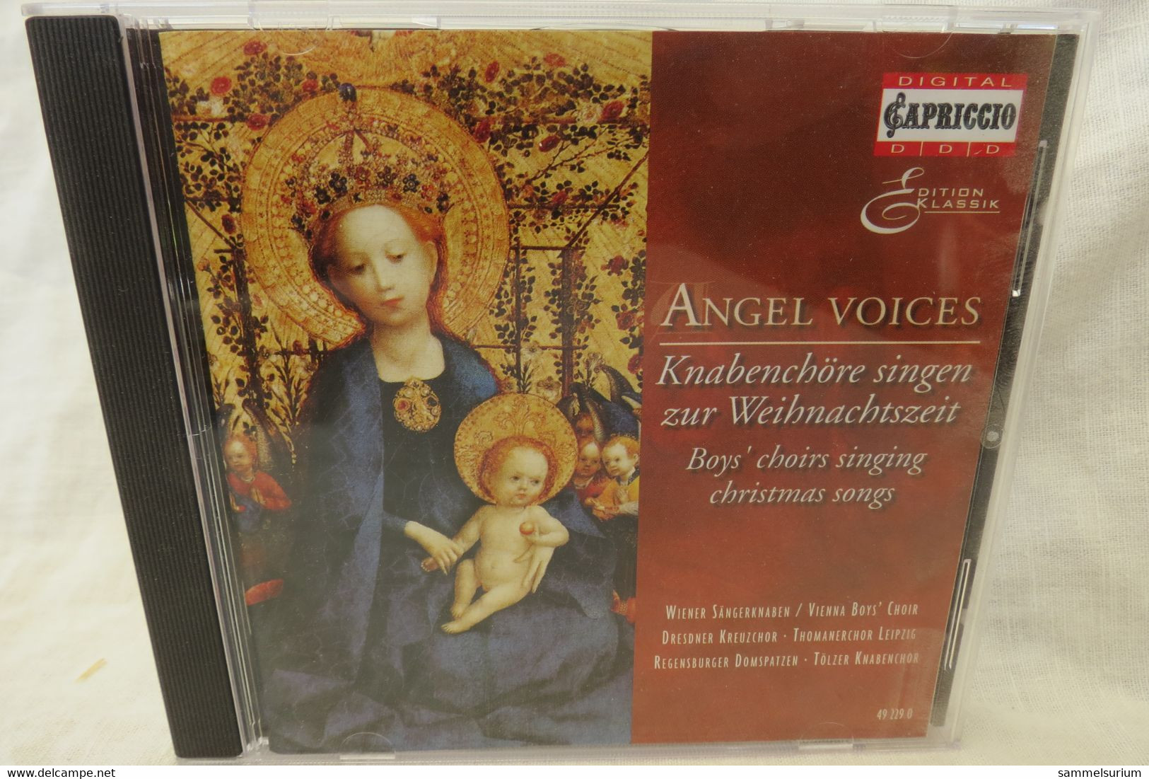 2 CDs "Angel Voices" Knabenchöre Singen Zur Weihnachtszeit - Christmas Carols