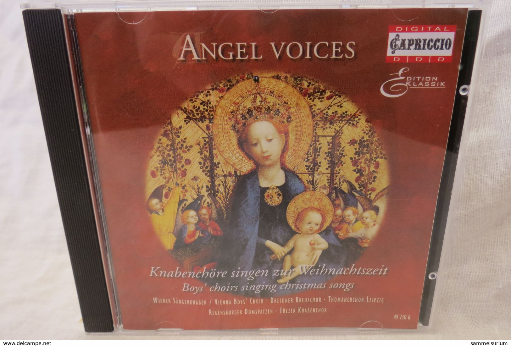 2 CDs "Angel Voices" Knabenchöre Singen Zur Weihnachtszeit - Canzoni Di Natale