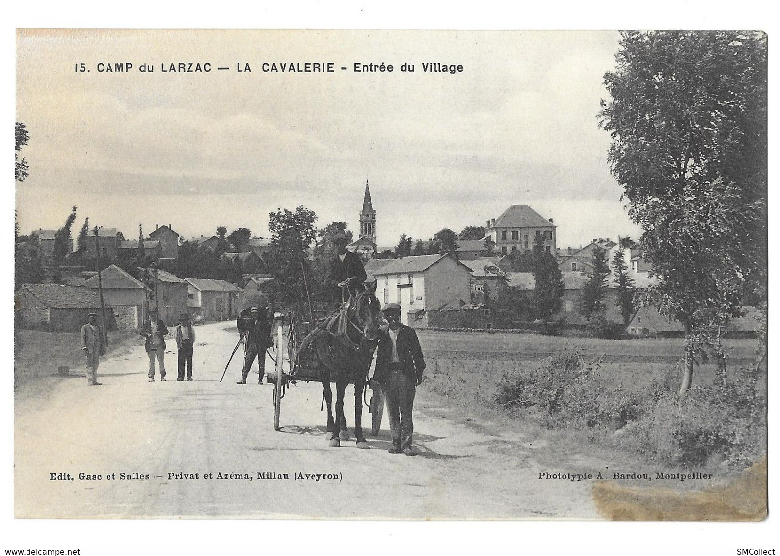 Camp Du Larzac (La Cavalerie) Entrée Du Village (12275) - La Cavalerie