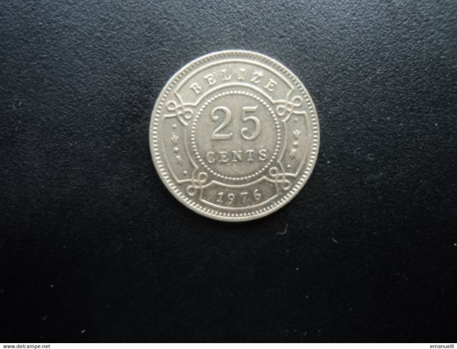 BELIZE * : 25 CENTS   1976    KM 36     SUP+ ** - Belize