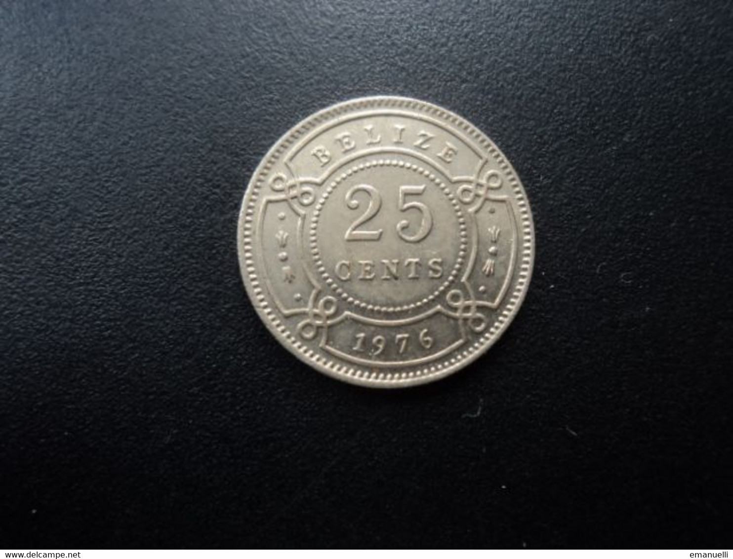 BELIZE * : 25 CENTS   1976    KM 36     SUP+ ** - Belize