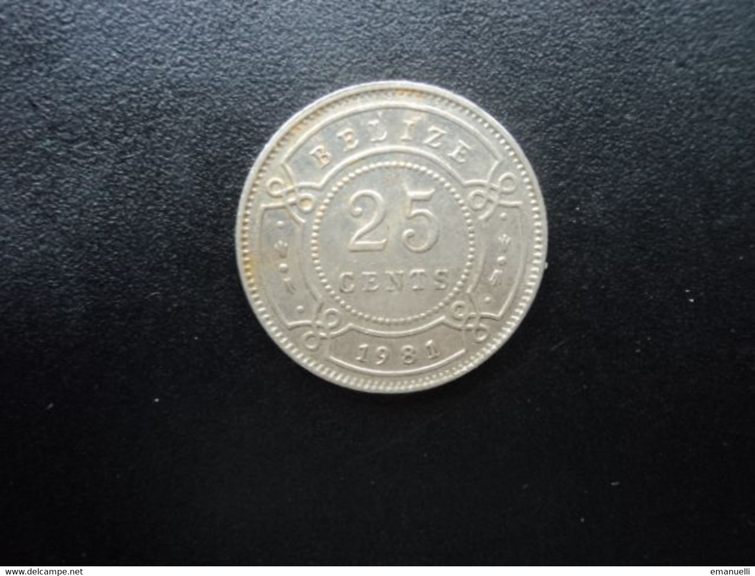 BELIZE * : 25 CENTS   1981    KM 36     SUP ** - Belize