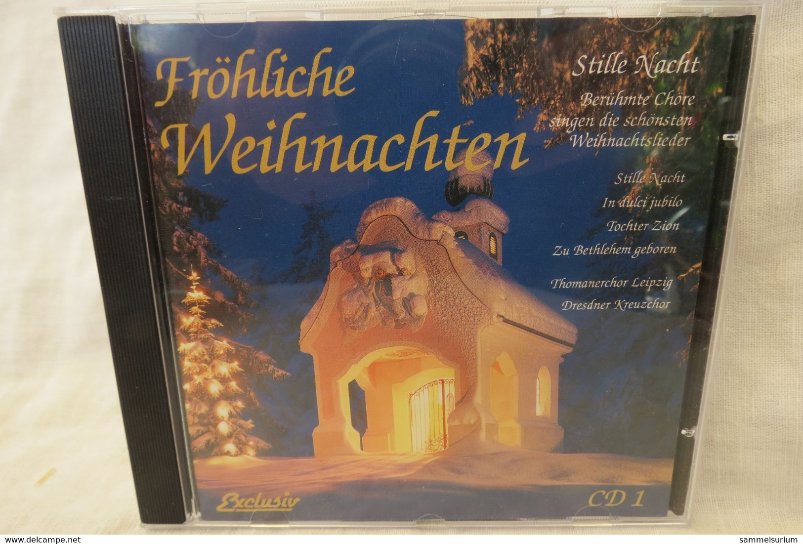 4 CDs "Fröhliche Weihnachten" Berühmte Chöre, Internationale Weihnachtslieder, Gitarrenmusik, Stars Singen Weihnachtslie - Christmas Carols