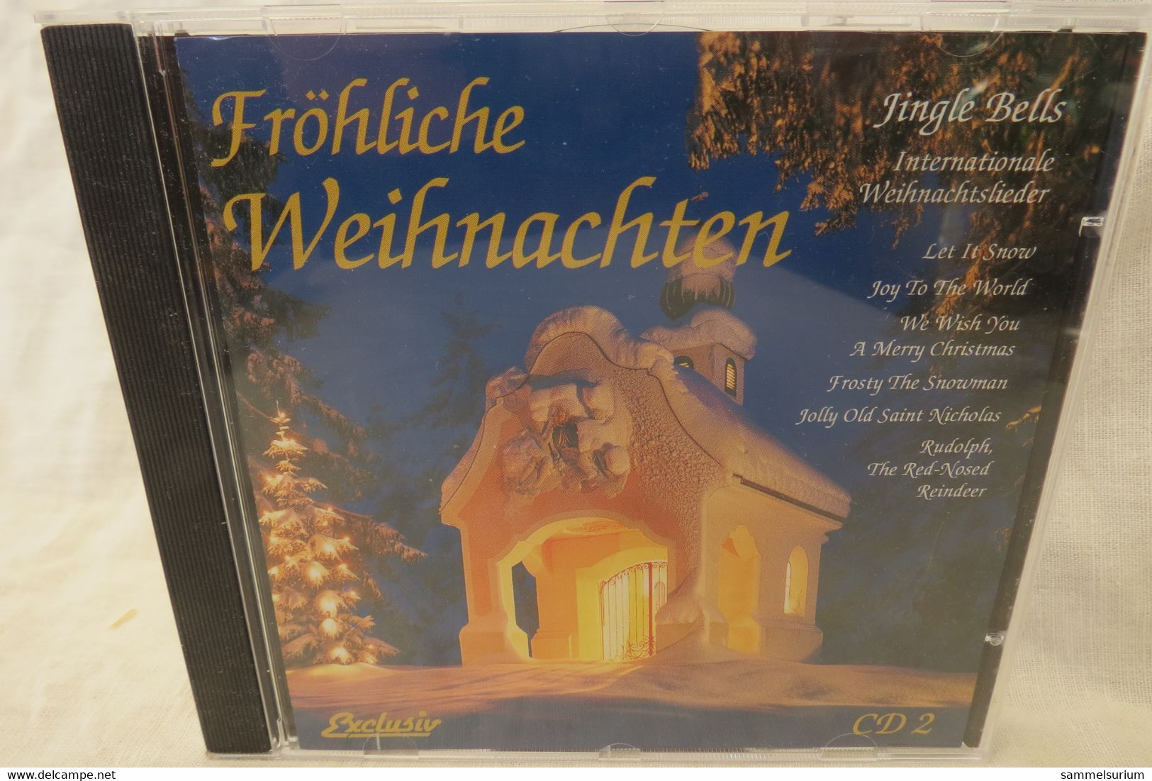 4 CDs "Fröhliche Weihnachten" Berühmte Chöre, Internationale Weihnachtslieder, Gitarrenmusik, Stars singen Weihnachtslie