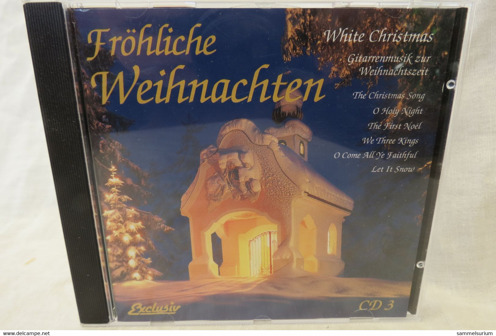 4 CDs "Fröhliche Weihnachten" Berühmte Chöre, Internationale Weihnachtslieder, Gitarrenmusik, Stars singen Weihnachtslie