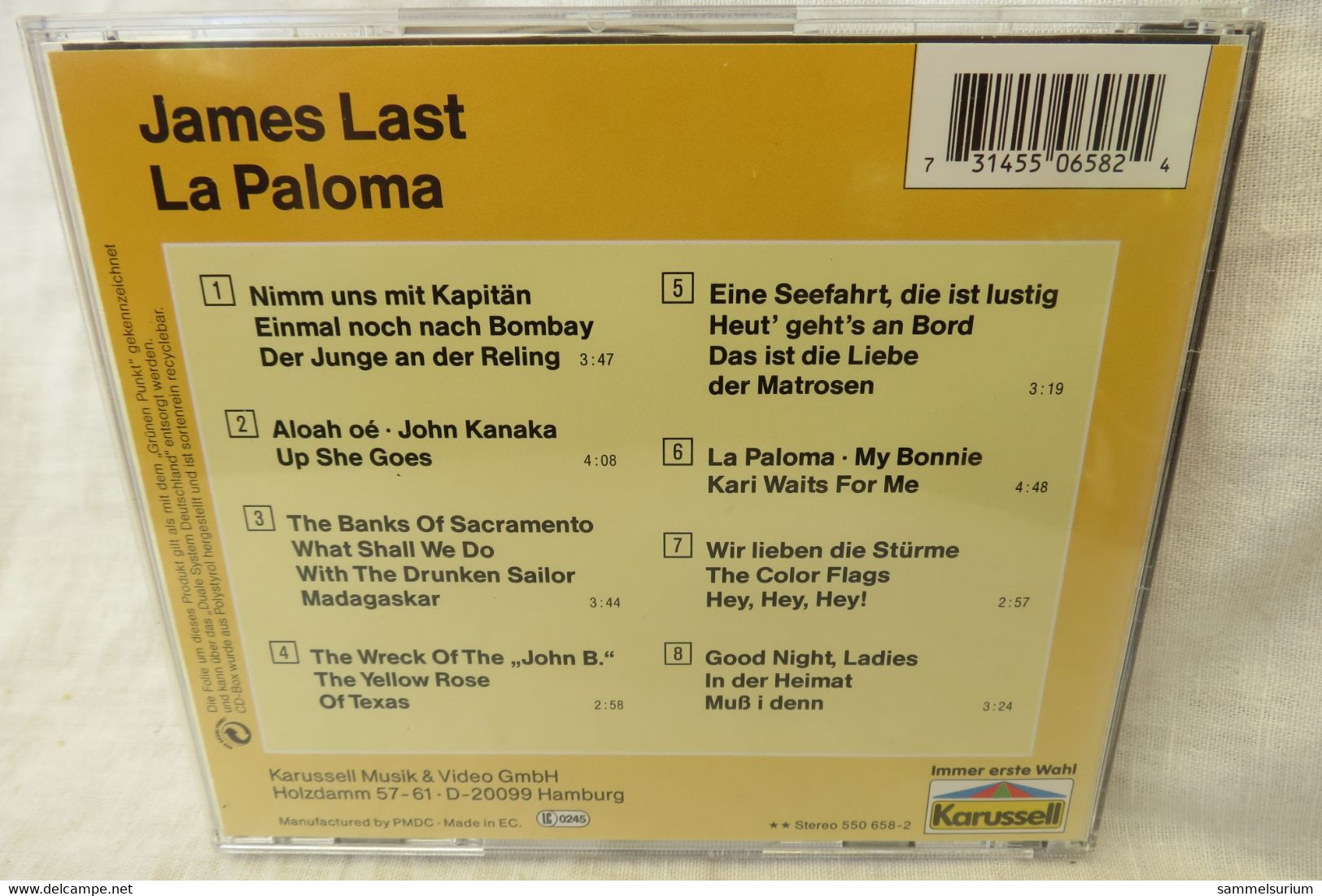 3 CDs James Last "Meisterwerke" - Weihnachtslieder