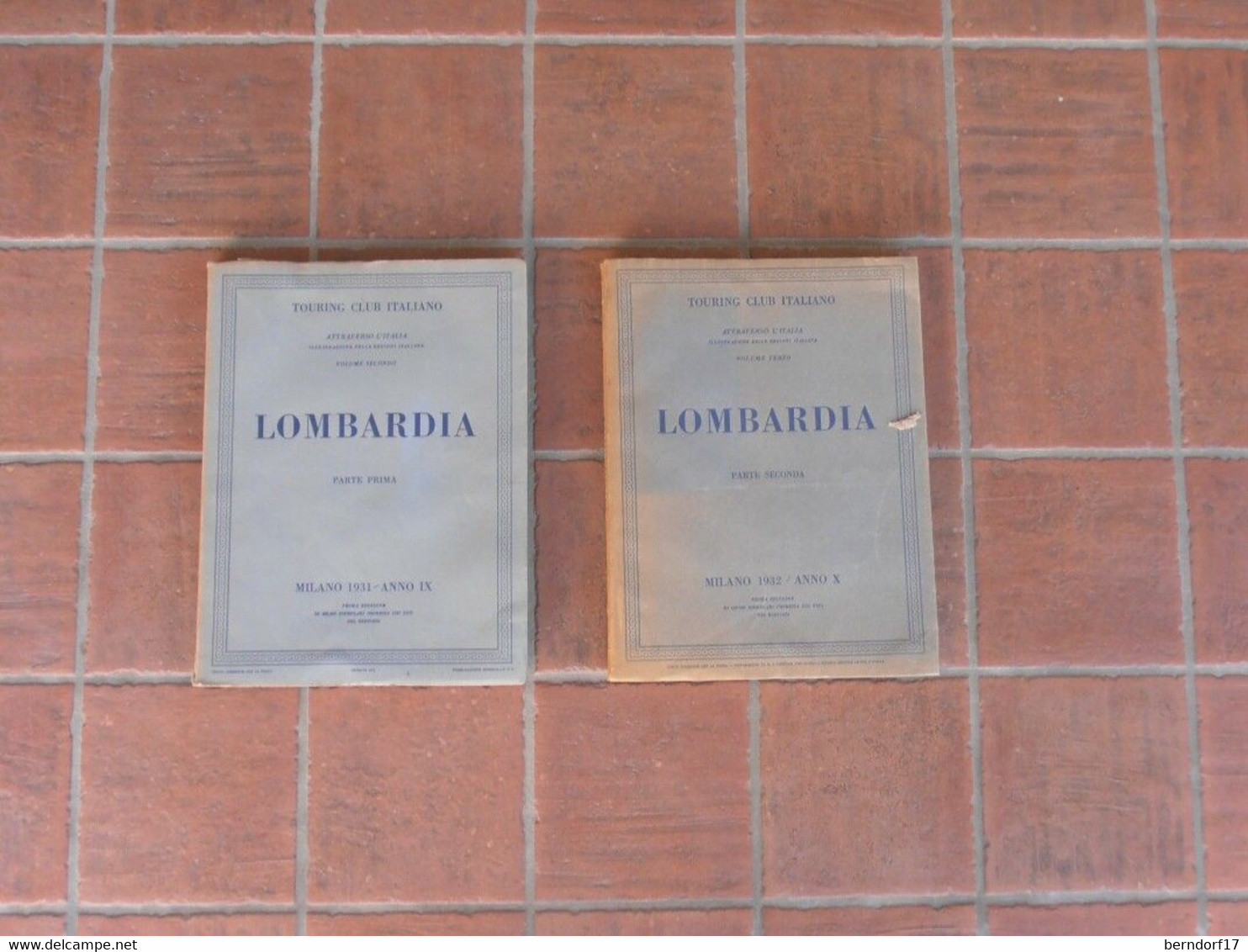 LOMBARDIA - Touring Club Italiano - Vol. 1 E 2 - Fotografia