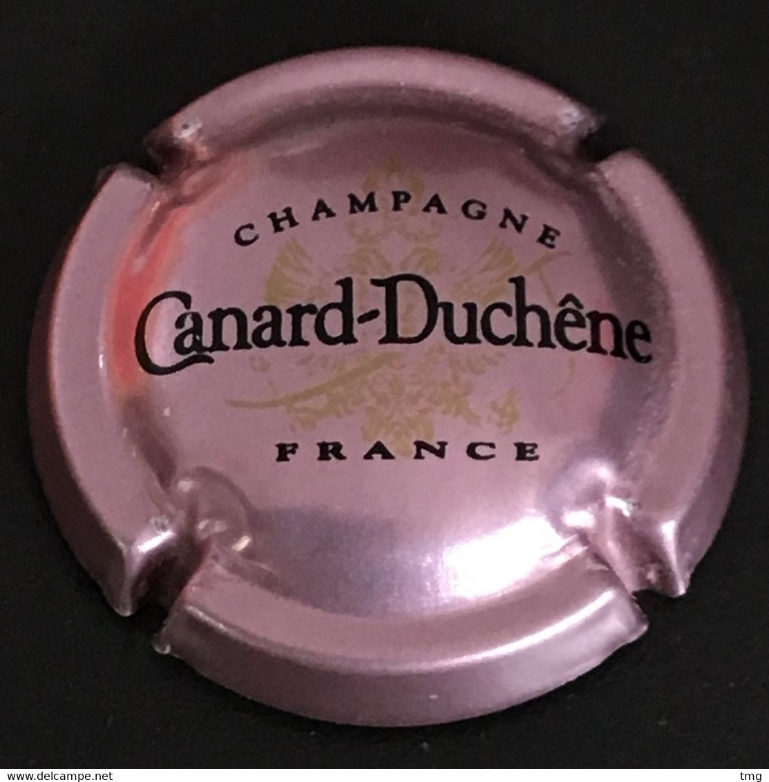 105 - N°75e - Canard-Duchêne Rosé-violacé (petites Lettres) Capsule De Champagne - Canard Duchêne