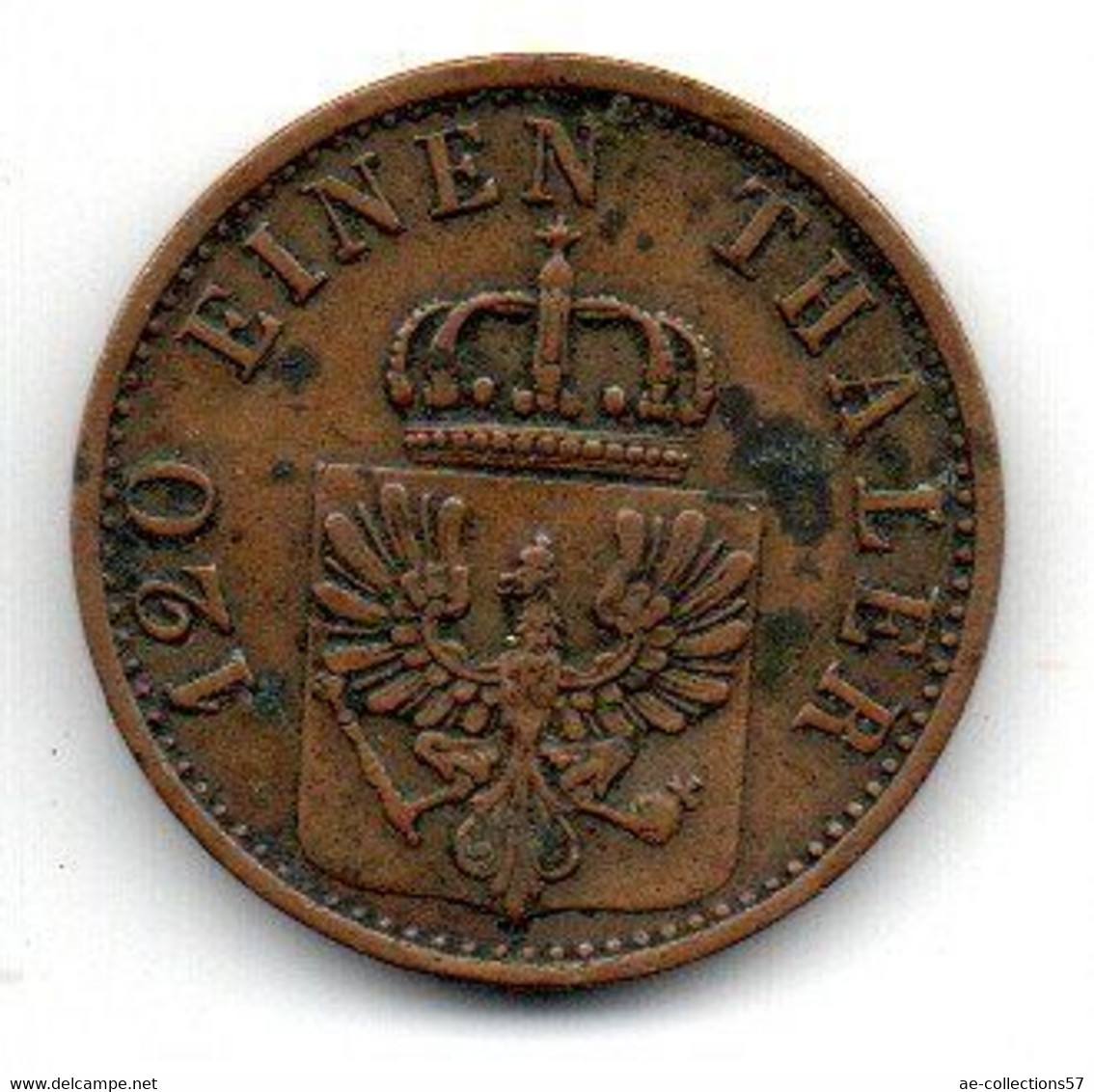 Prusse -  3 Pfenninge 1871 A  -  TB+ - Petites Monnaies & Autres Subdivisions
