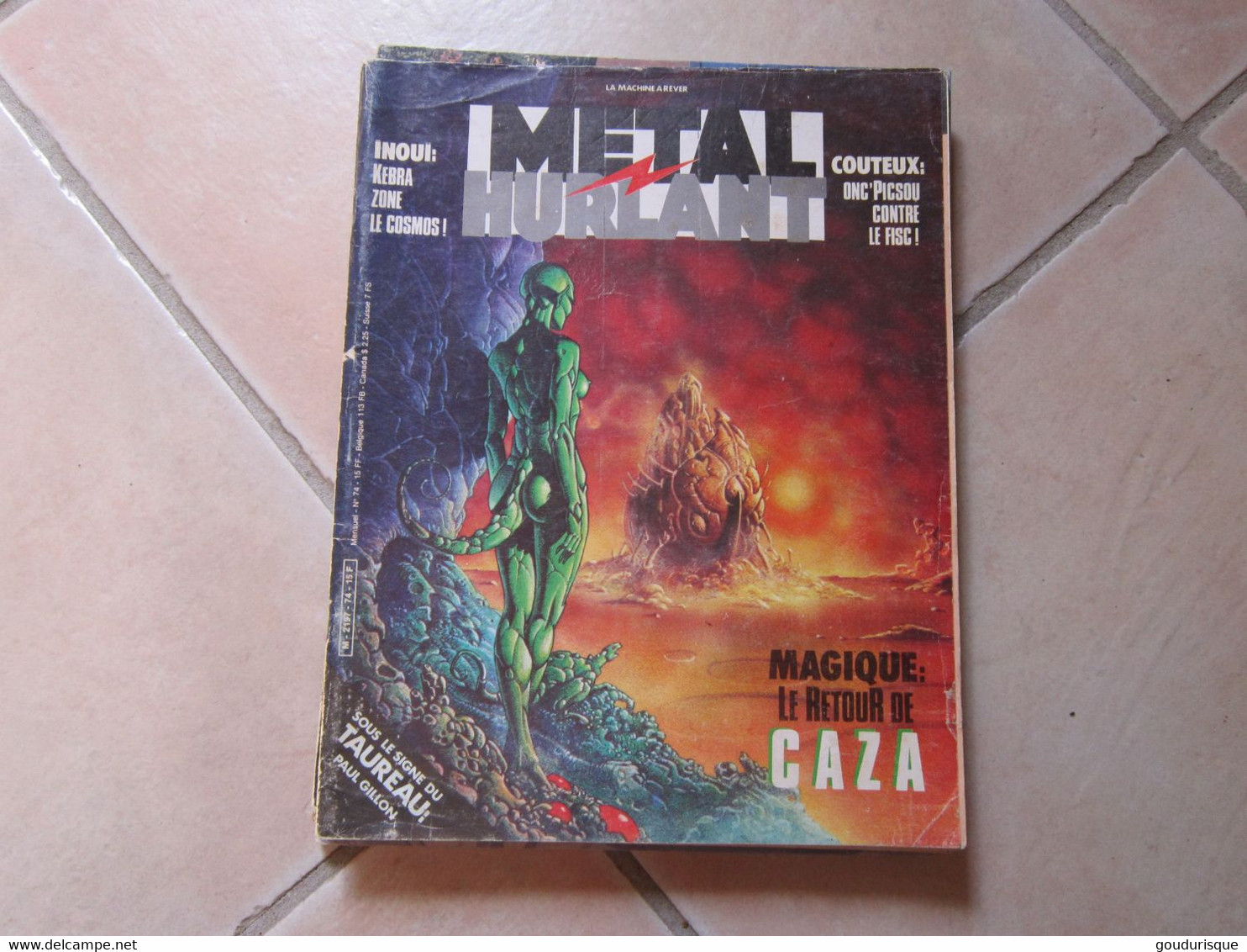 METAL HURLANT  N°74 - Métal Hurlant