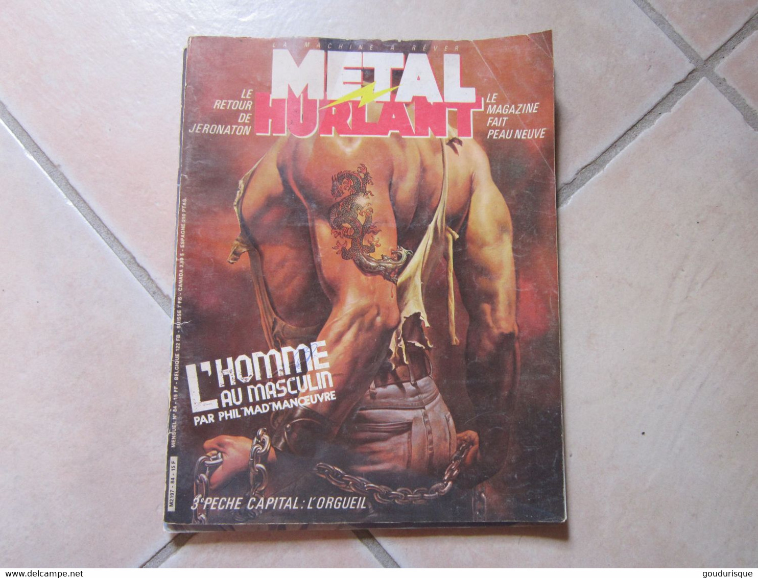 METAL HURLANT  N°84 - Métal Hurlant