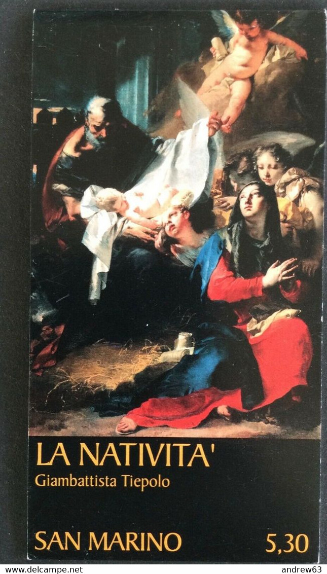 SAN MARINO - 2006 - L8 Natale - Natività, Opera Di Tiepolo - Nuovo - MNH - Al Facciale - Markenheftchen