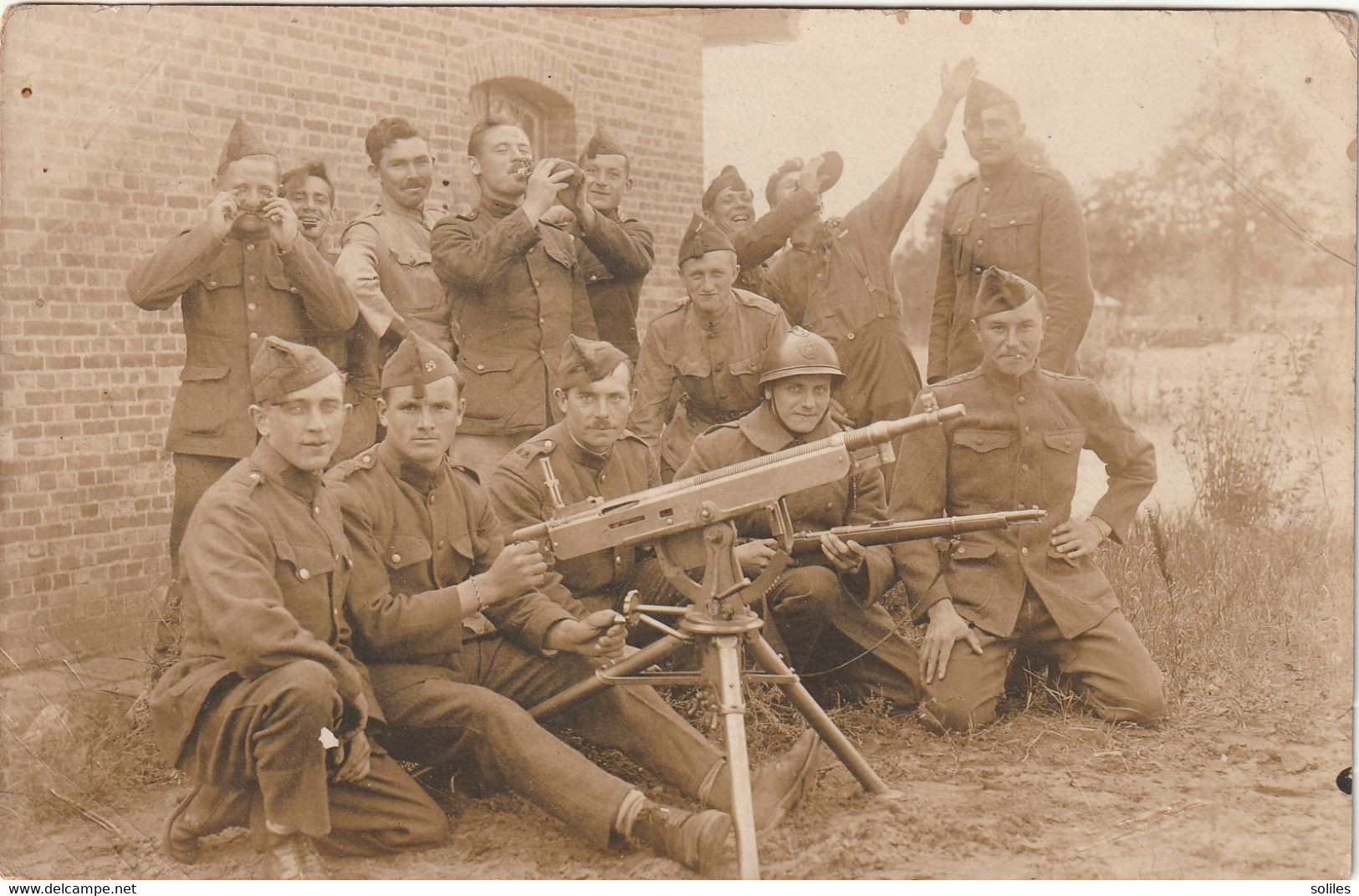 ARMEE BELGE -  Photo Carte - Camp De BEVERLOO - Souvenir1929 - Casernes