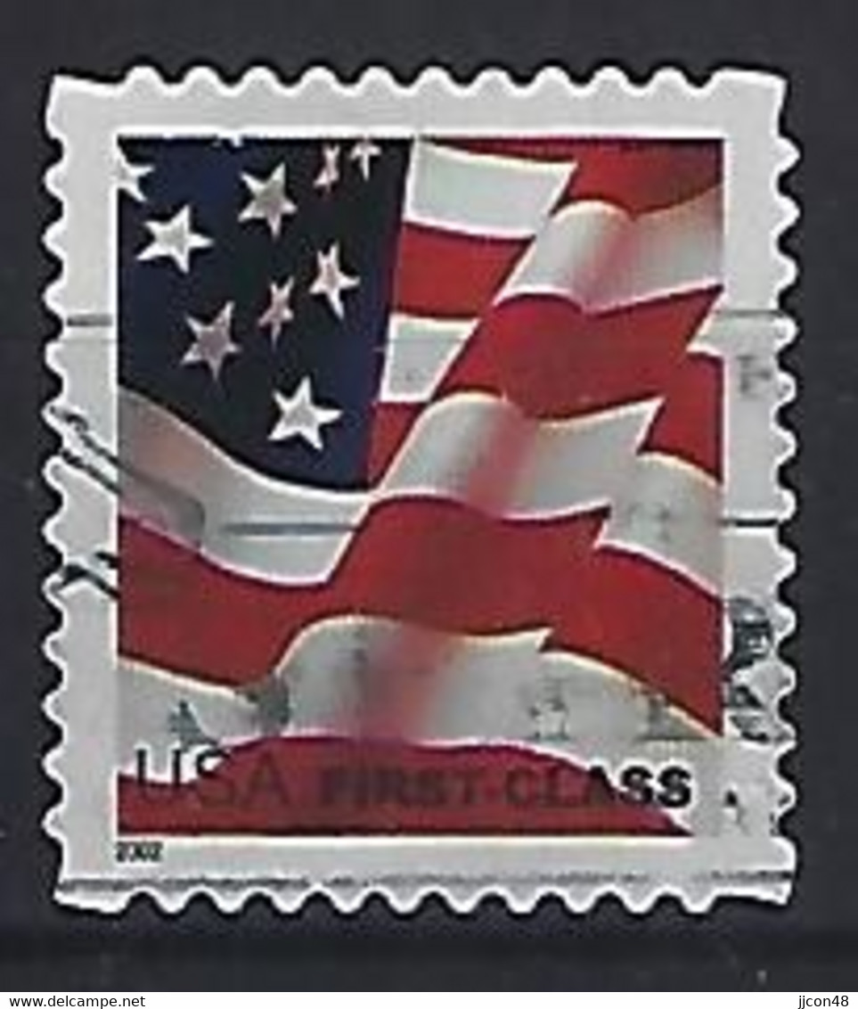 USA  2002  Flag  (o) Mi.3586 BF  (Issue 2) - Gebruikt