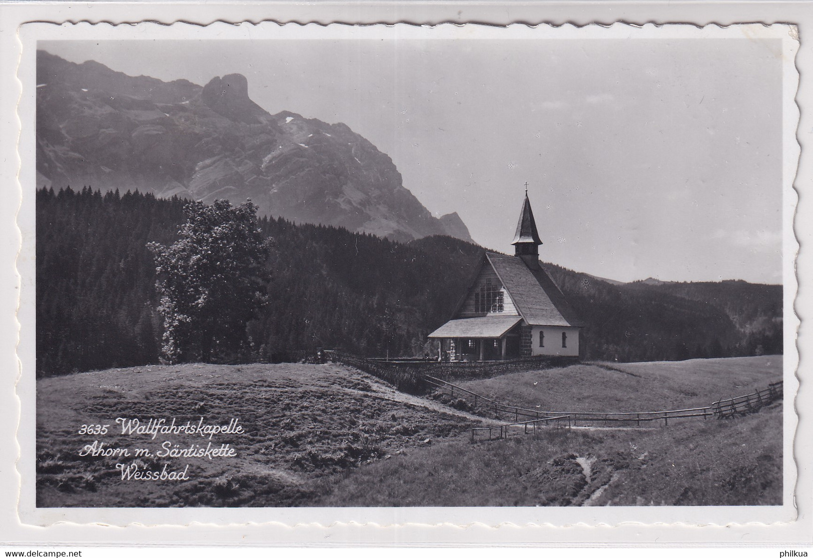 Wallfahrtskapelle Ahorn Mit Säntiskette - Weissbad - Weissbad 