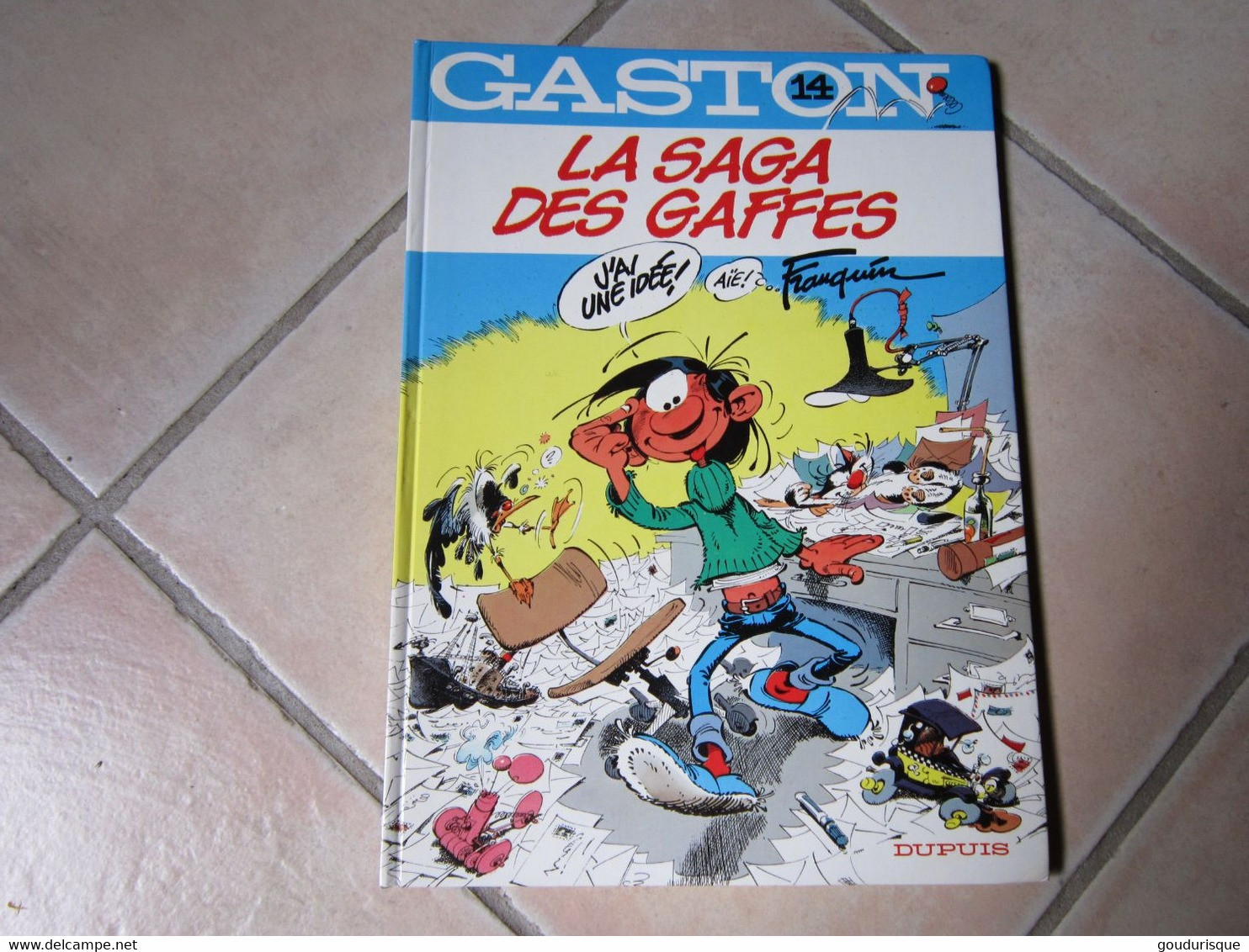 EO GASTON LAGAFFE  T14 LA SAGA DES GAFFES  FRANQUIN - Gaston