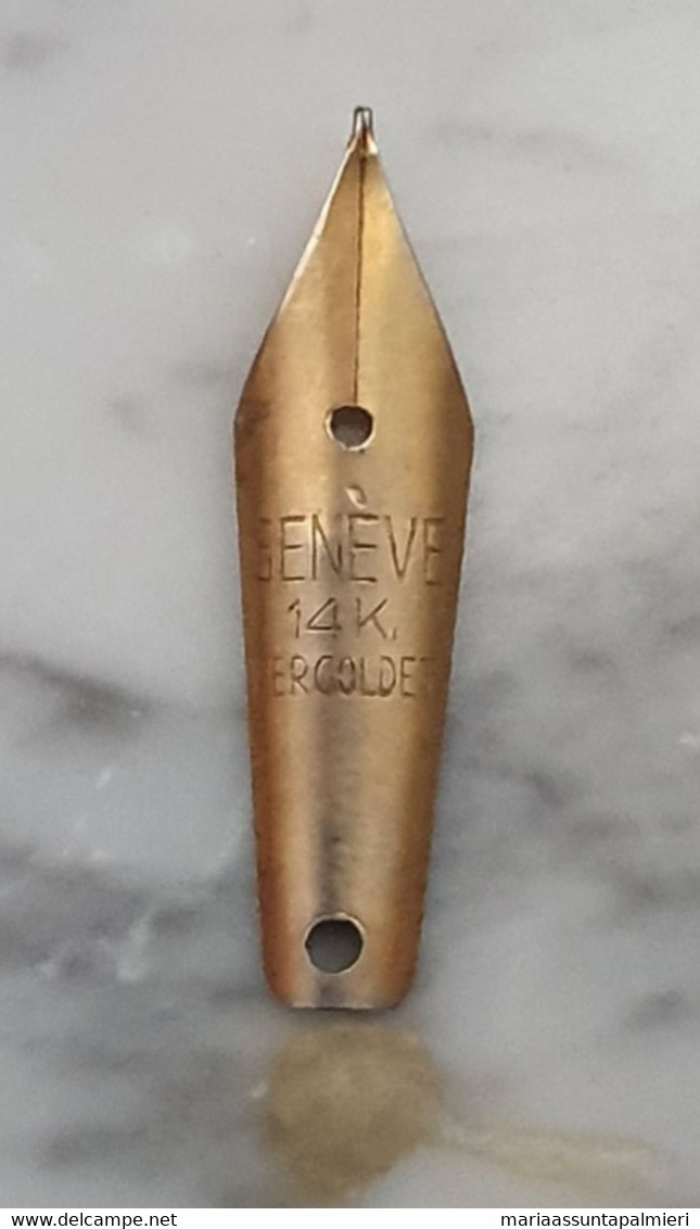 Pennino GENEVE 14 KT Per Penna Stilografica - Stylos