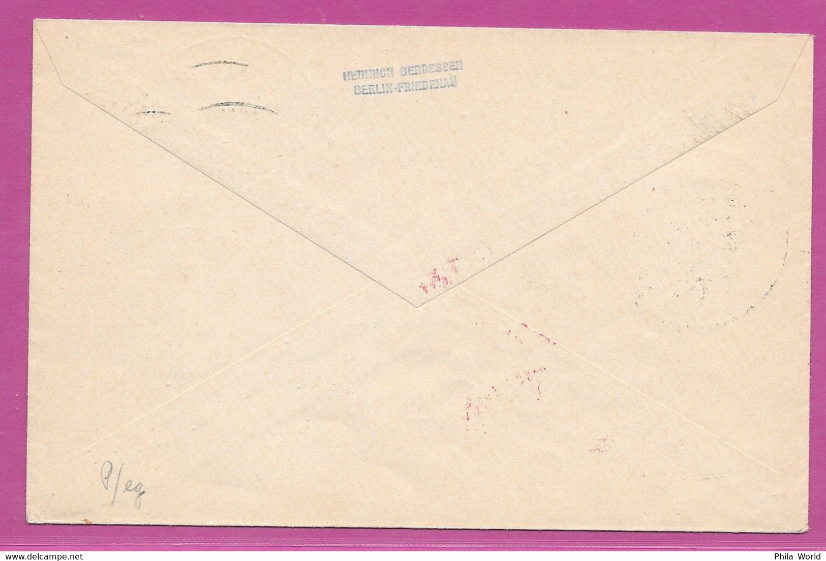 DLH KATAPULTFLUG EUROPA 1930 Germany Air Mail Cover Ship To Shore To US DEUTSCHE FLUGPOST LUFTPOST SEEPOST - Avions