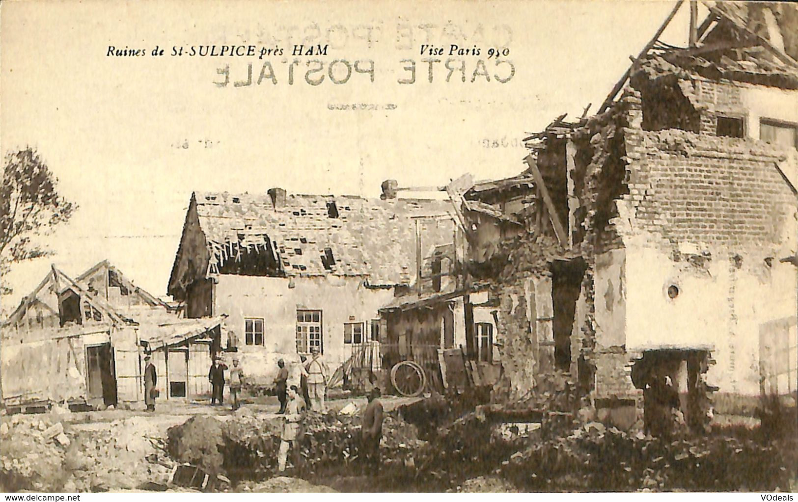 034 634 - CPA - France (80) Somme - Ruines De St-Sulpice  Près Ham - Ham