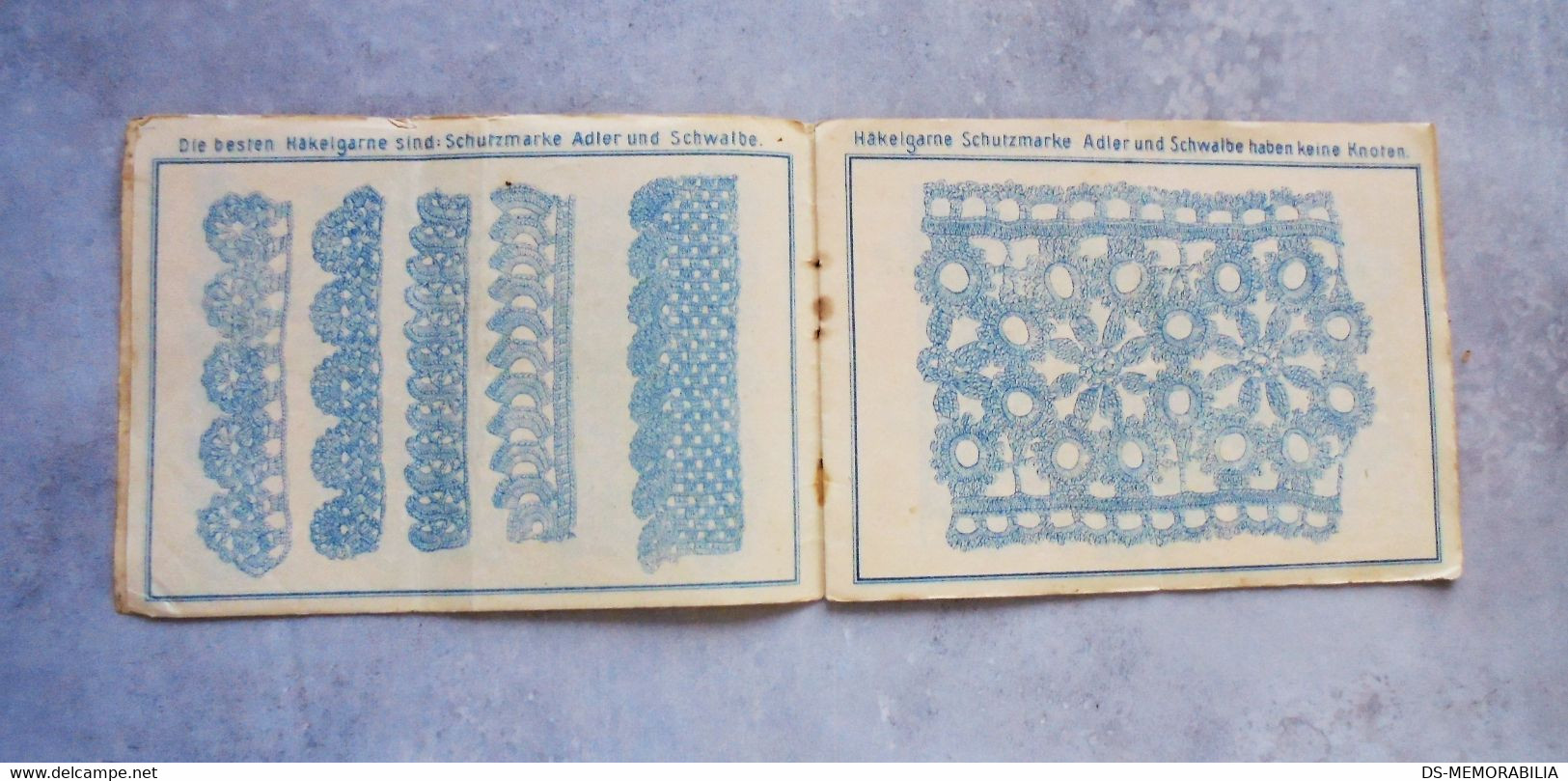 Strickgarn & Hakelgarn Fabrik S.C.W.Nurnberg , Crochet & Knitting Factory Pattern Catalogue - Literatur