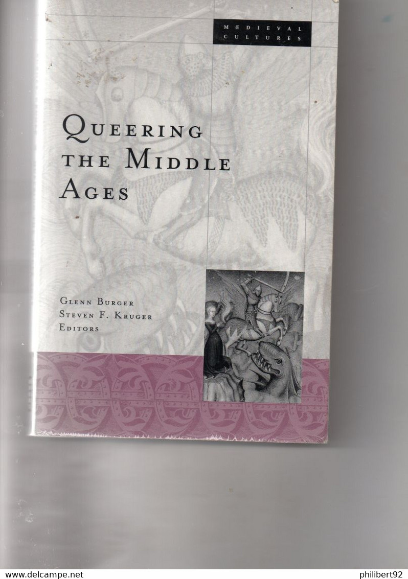 Glenn Burger Et Steven F. Kruger. Queering The Middle Ages. Gay Interest. - Europe