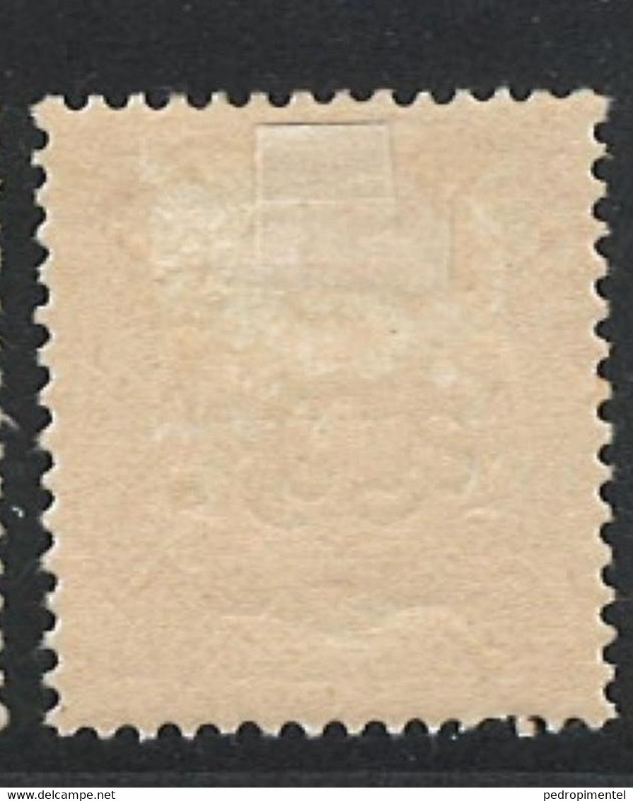 Portugal Zambezia Mozambique 1903 "D. Carlos I" 400r S/ 100r Condition MH OG #40 - Zambèze