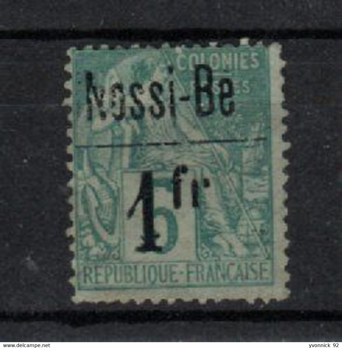 Nossi-Bée _1893 Surch._  N°22 Une Signature - Other & Unclassified