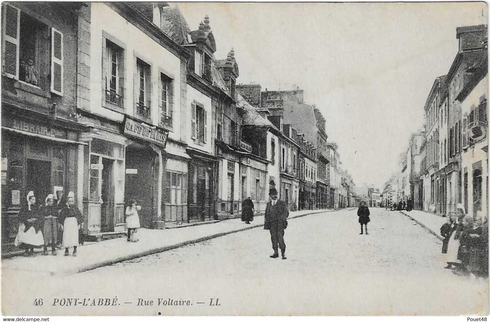 29 - PONT L'ABBE - Rue Voltaire. - Pont L'Abbe