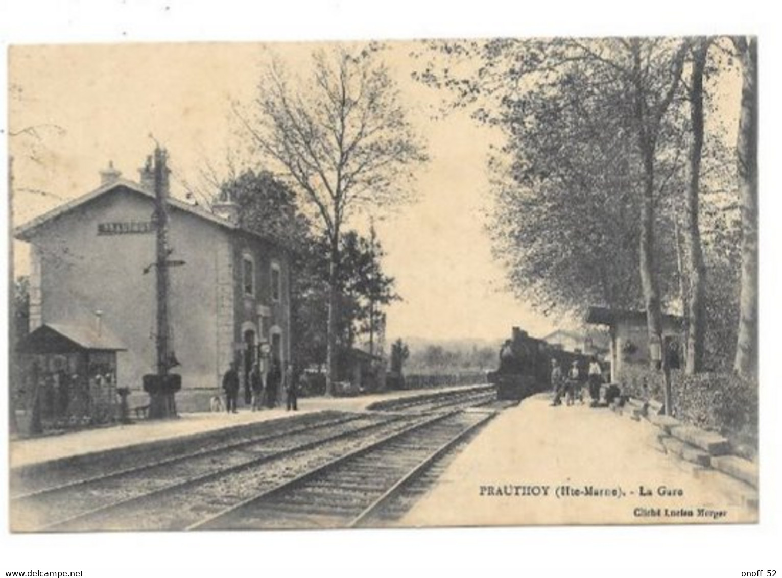 PRAUTHOY HAUTE MARNE LA GARE - Prauthoy