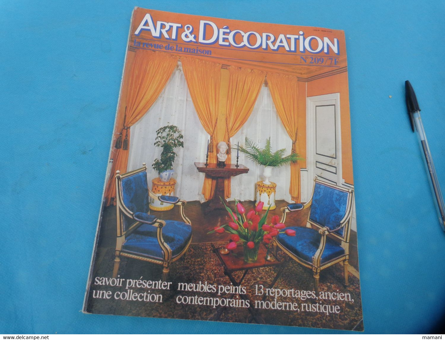 Art Et Decoration N° 209 Octobre Novembre 1978 - Casa & Decorazione