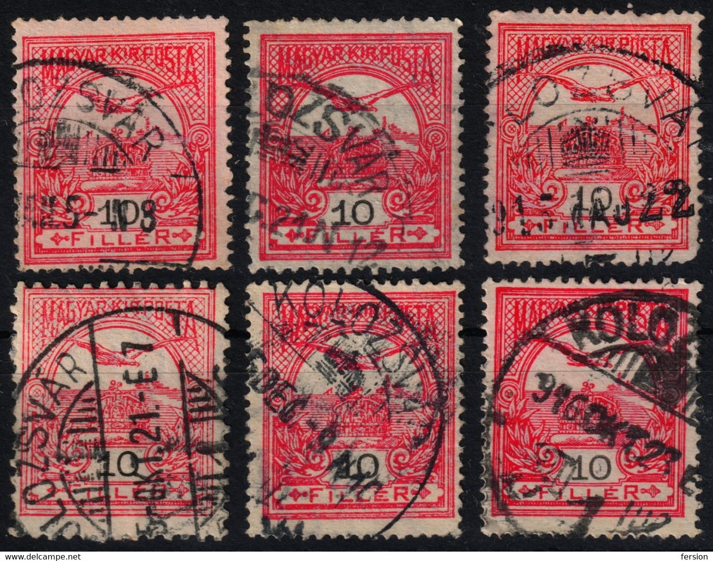 KOLOZSVÁR CLUJ-NAPOCA Postmark LOT TURUL WMK 7. 1910 Hungary Romania Banat Transylvania KOLOZS County KuK K.u.K 10 Fill - Siebenbürgen (Transsylvanien)