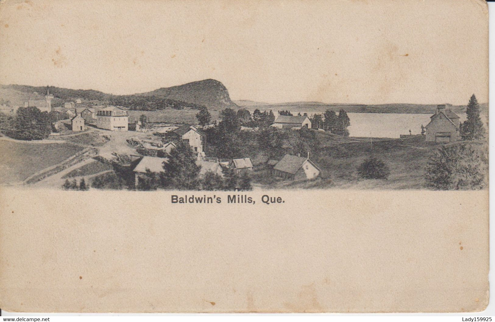 BALDWIN'S MILLS, QUE. - Andere & Zonder Classificatie