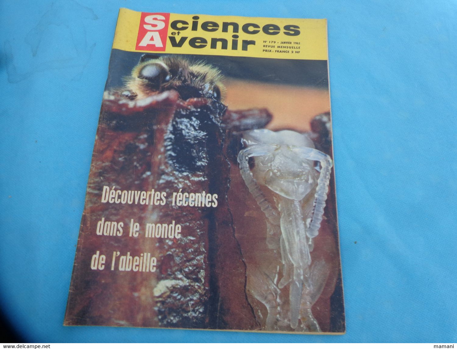 lots de revues sciences et avenir 1957 n°123-124-125-128-130-150 -1961 n° 170-172-174-176-179 1962 n°188 (voir sommaire