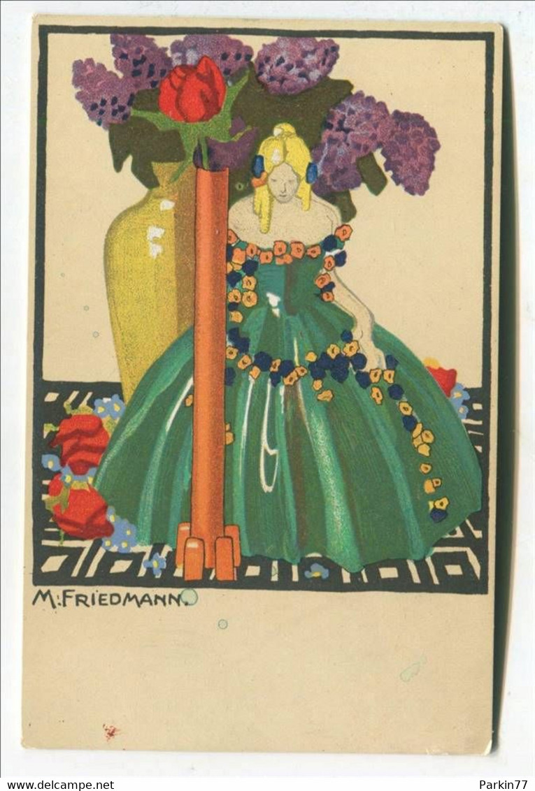 Styles Féminins Art Nouveau Autriche Début Du Siècle Wiener Friedmann - Otros & Sin Clasificación