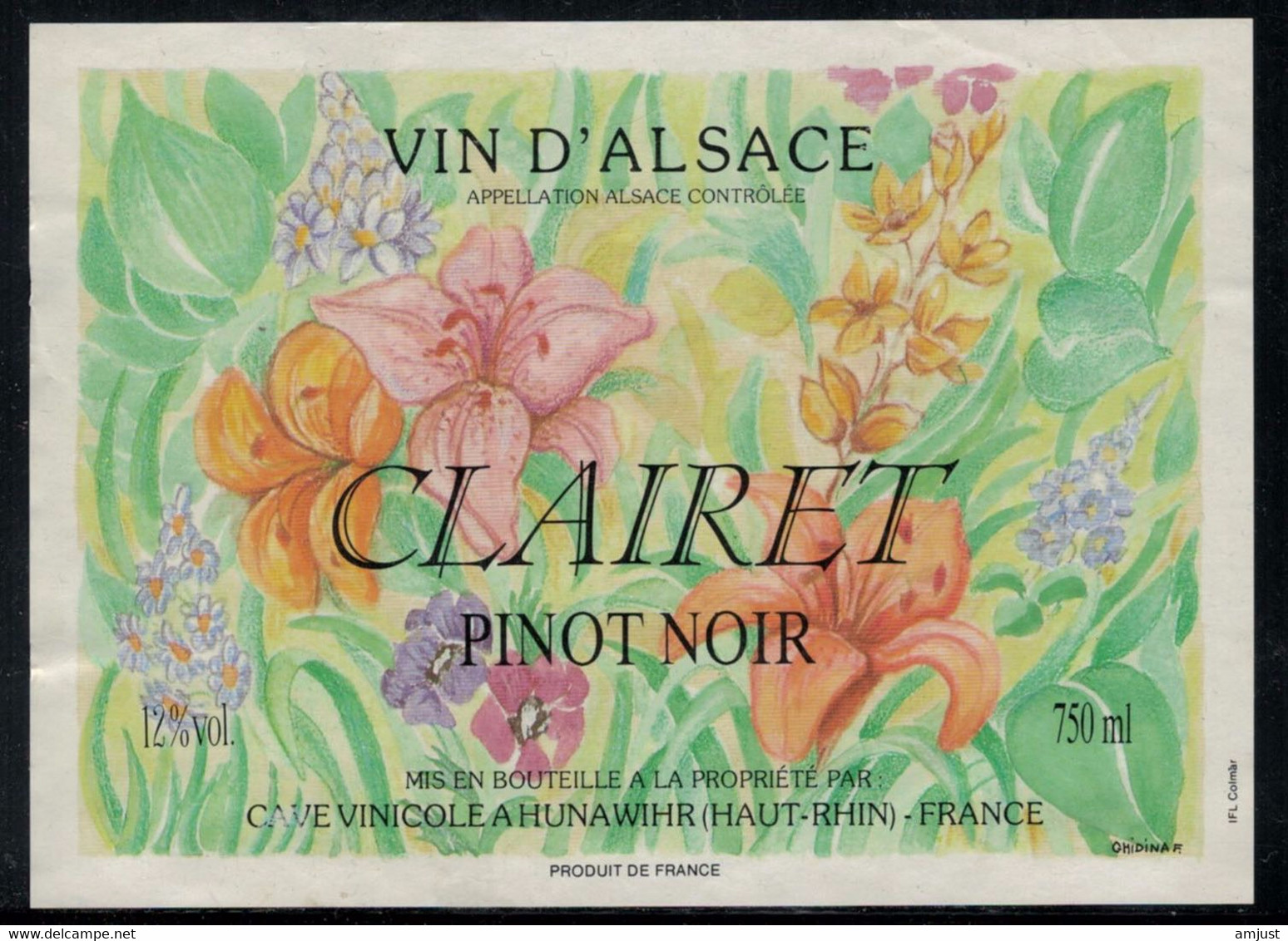 Vin D'Alsace // Clairet, Pinot Noir - Otros & Sin Clasificación