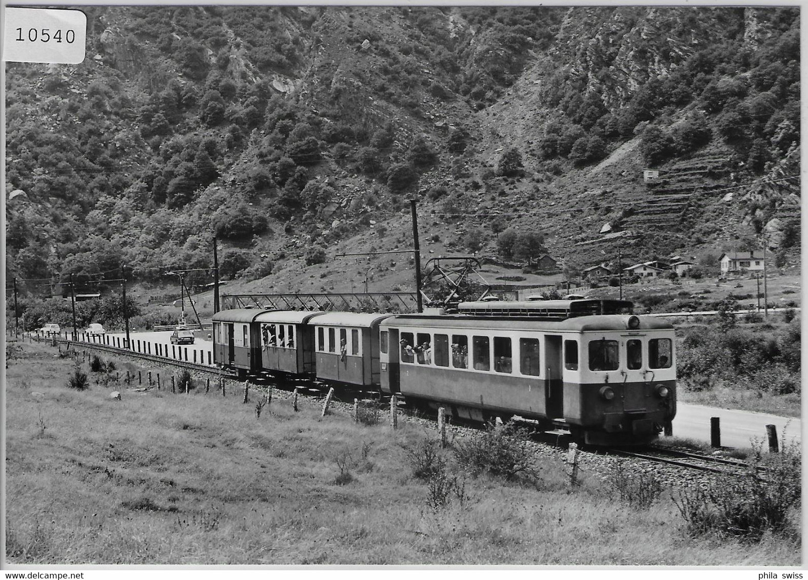 Train Pour Acquarossa A Loderio - Bahn - Acquarossa