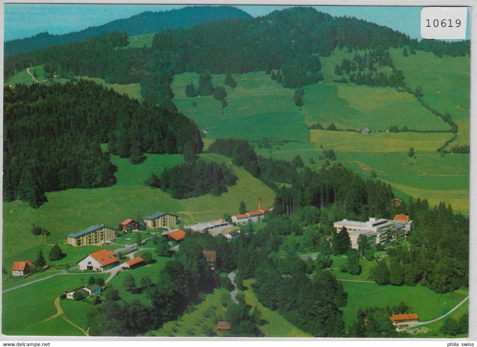 Flugaufnahme Faltigberg - Zürcher Höhenklinik Wald ZH - Wald